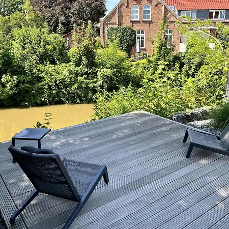 Holiday home Haus Am Siel 01, Zentral Mit Eigenem Steg Greetsiel
